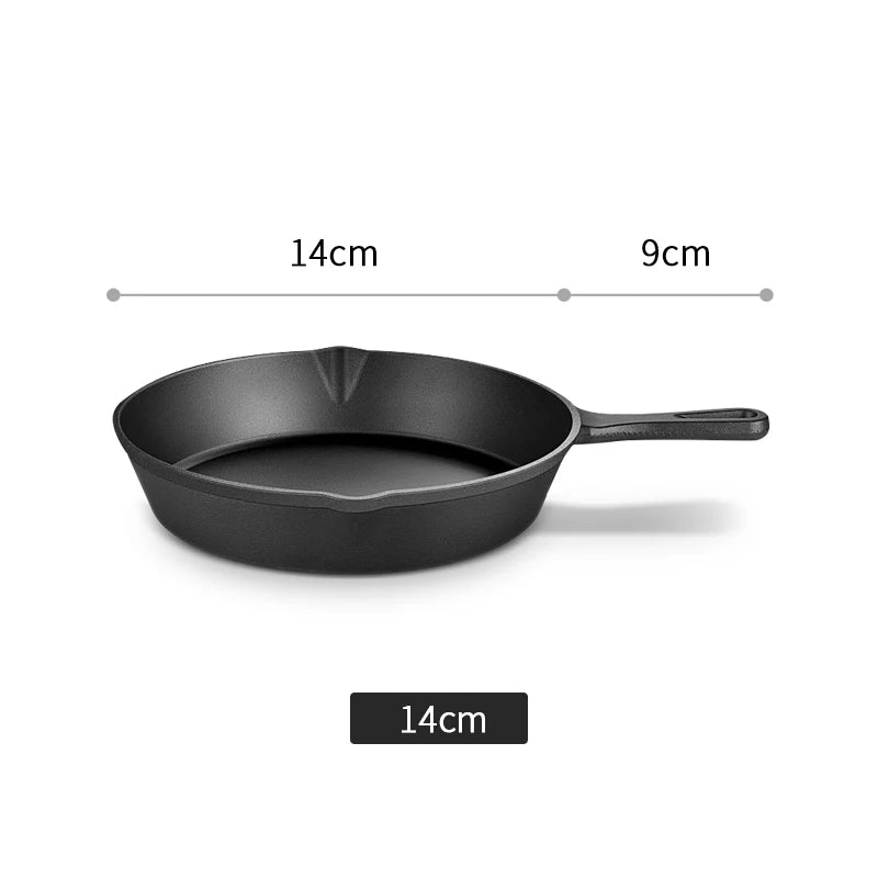 Cast Iron Frying Pan Non-stick Skillet