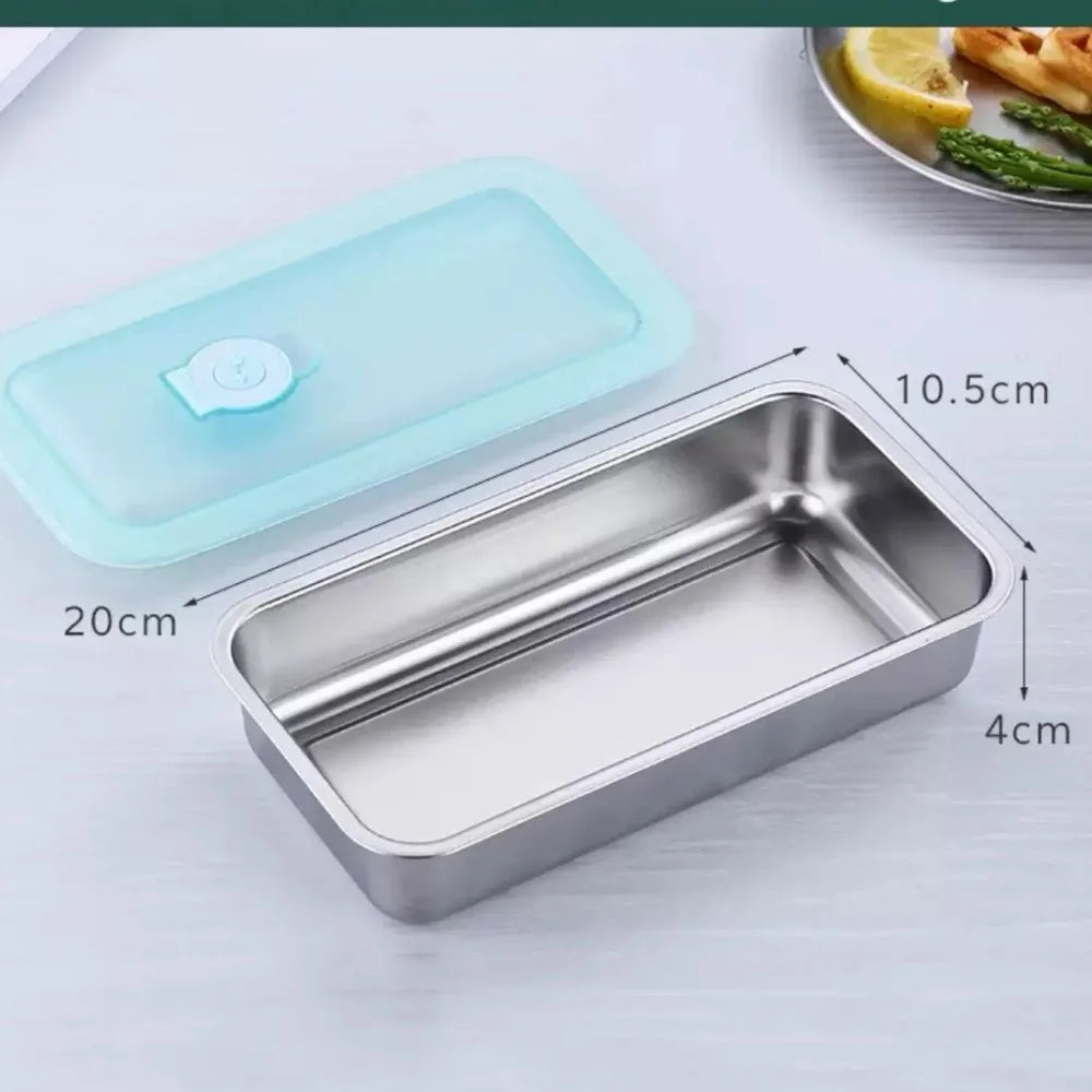 Snack container, reusable double-layer snack container