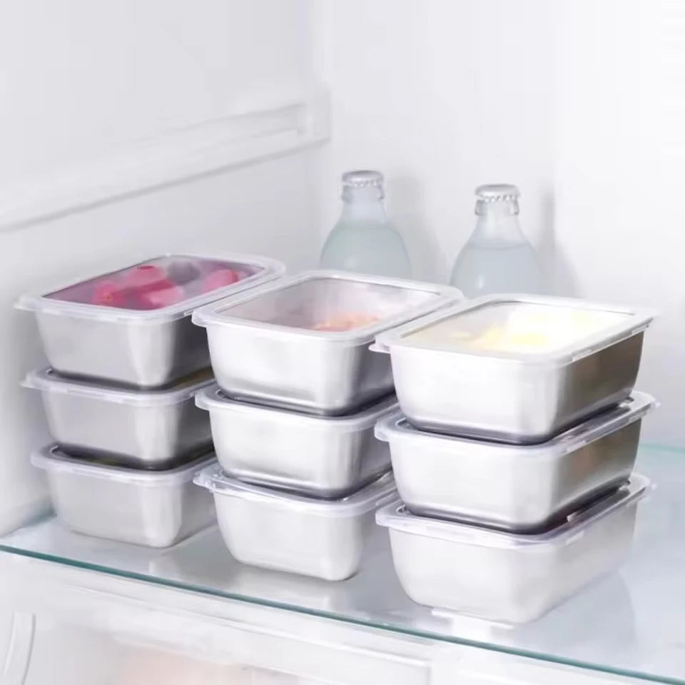 Stainless Steel Food Container with Cover