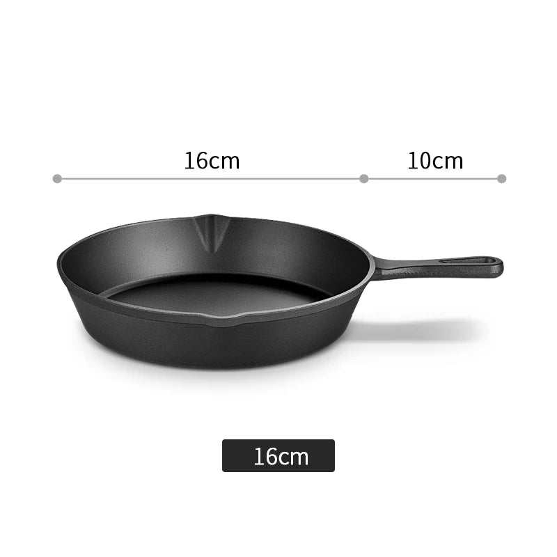 Cast Iron Frying Pan Non-stick Skillet