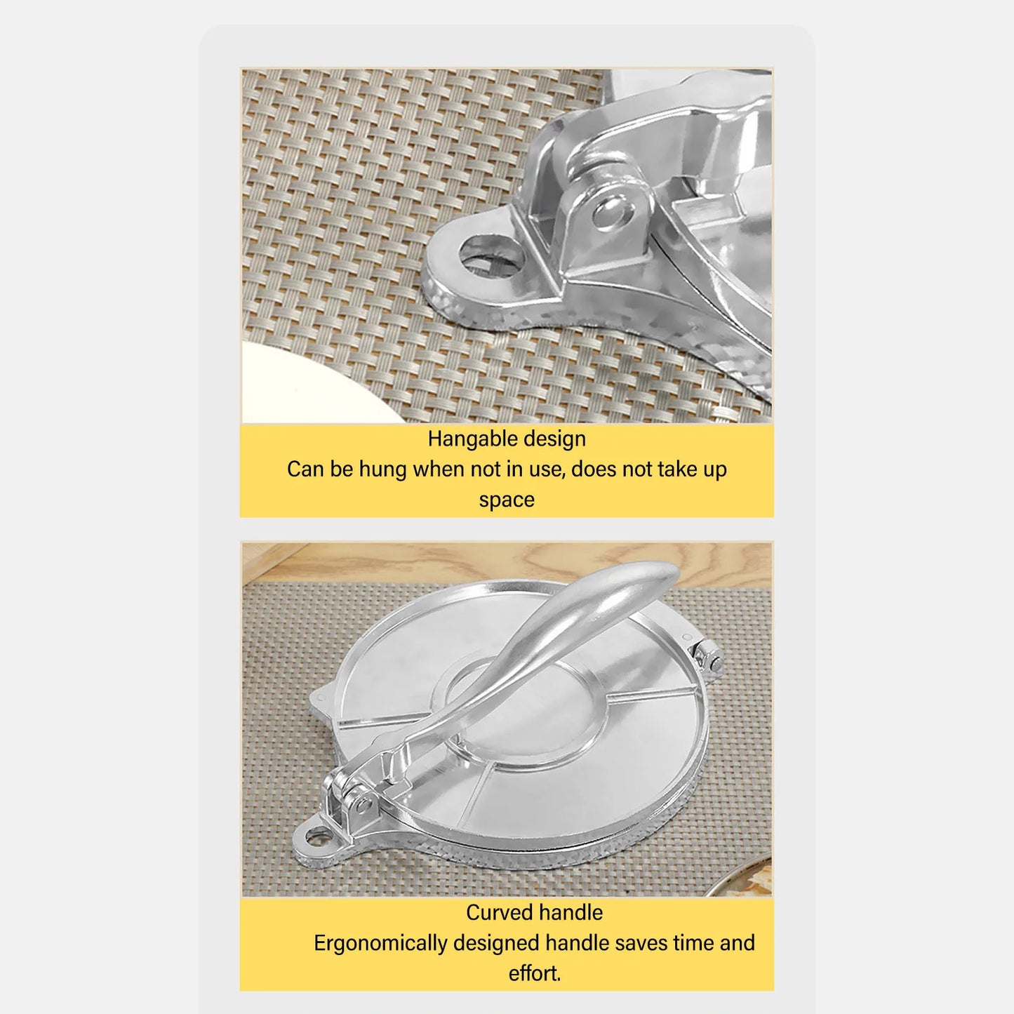 Tortilla Press Maker Aluminium Alloy