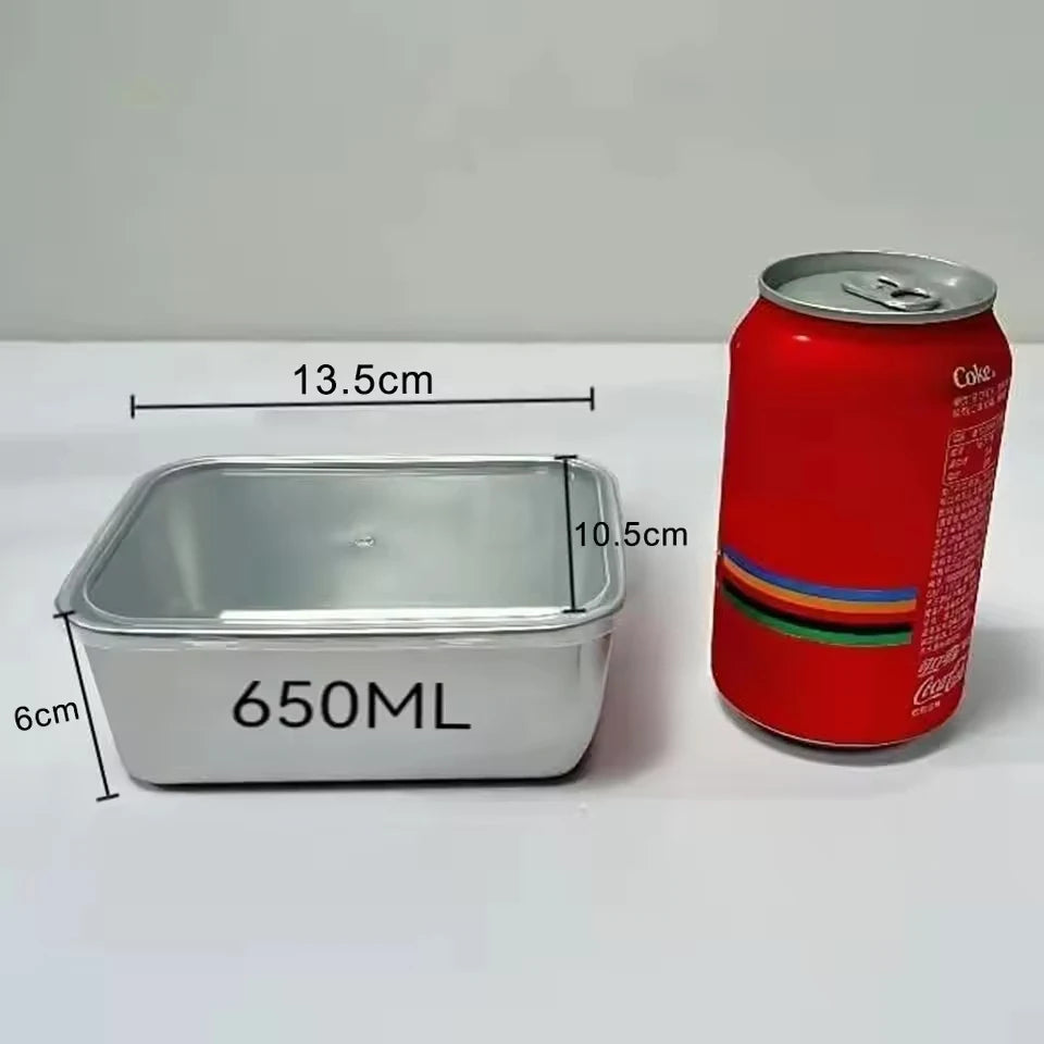 Stainless Steel Food Container with Cover